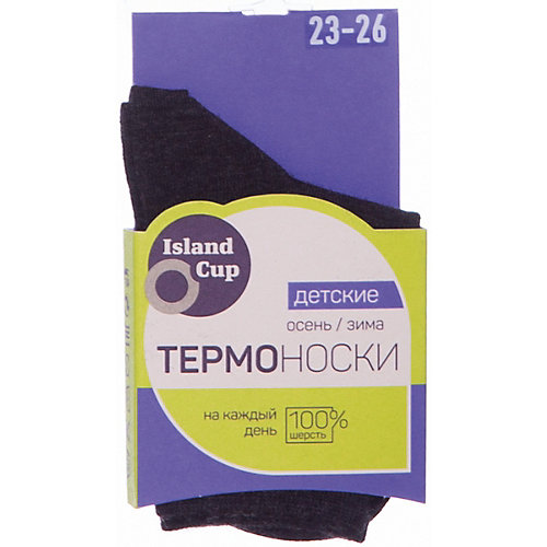Носки Island Cup - черный от Island Cup