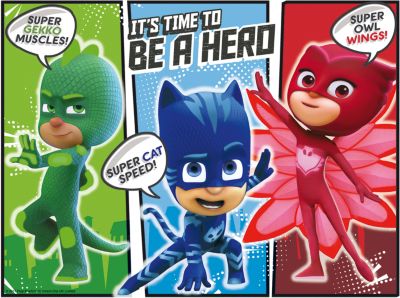 2 Puzzles + Memo - PJ Masks 2
