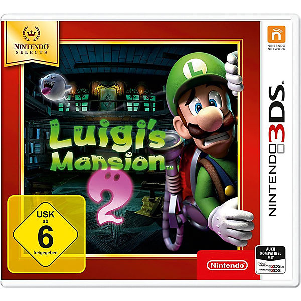 3DS Luigi`s Mansion 2 Selects