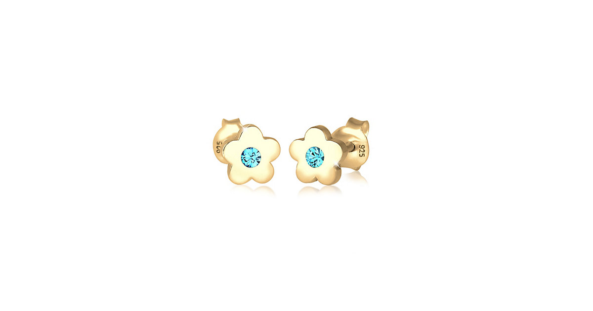 Ohrringe Kinder Blume Floral Swarovski® Kristall 925 Silber Mädchen Kinder Ohrringe Kinder Blume Floral Swarovski® Kristall 925 Silber Mädchen Kinder