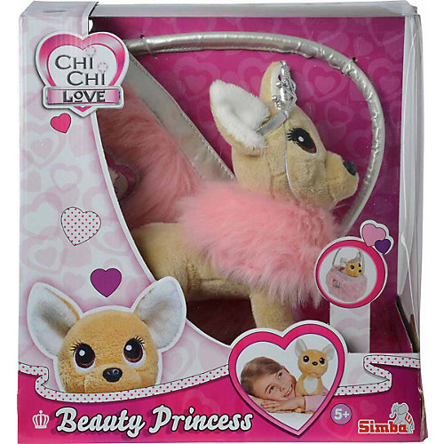 Мягкая игрушка Simba Chi Chi Love "Собачка-принцесса с пушистой сумкой", 20 см от Simba