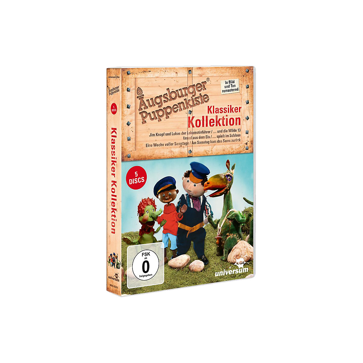universum DVD Augsburger Puppenkiste Klassiker Kollektion (5 DVDs) TN9843
