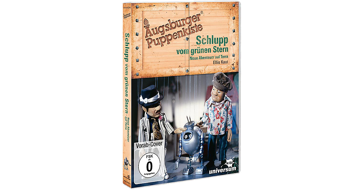 DVD Augsburger Puppenkiste - Schlupp vom grünen Stern: Neue Abenteuer auf Terra Hörbuch