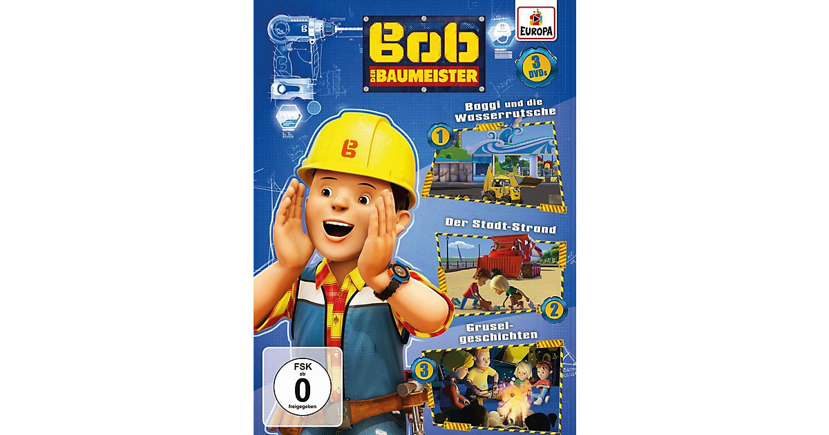 DVD Bob der Baumeister 02 - 3er Box (Folgen 4,5,6) Hörbuch