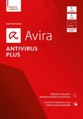 PC Avira AntiVirus Plus 2018 - 1 Gert