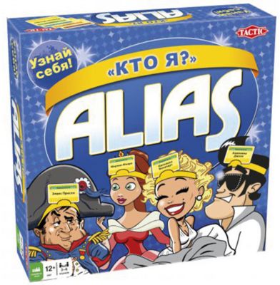 Настольная игра Alias "Кто Я?" Tactic Games