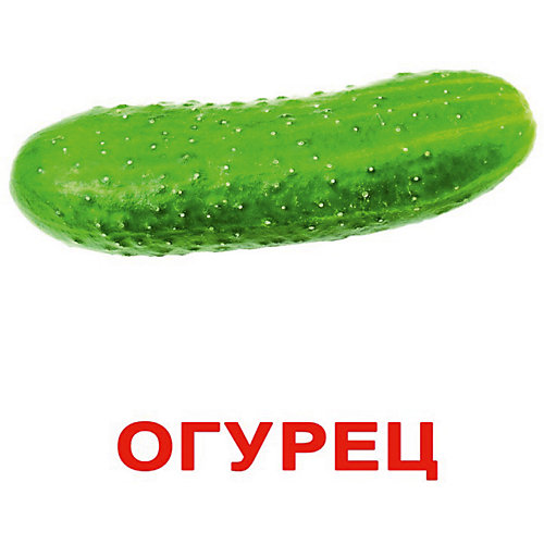 Набор обучающих карточек Вундеркинд с пелёнок "Овощи" 20 штук от Вундеркинд с пелёнок