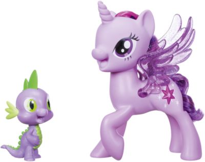 Игровой набор Hasbro My little Pony "Сияние", Поющая Твайлайт Спаркл (Искорка) и Спайк