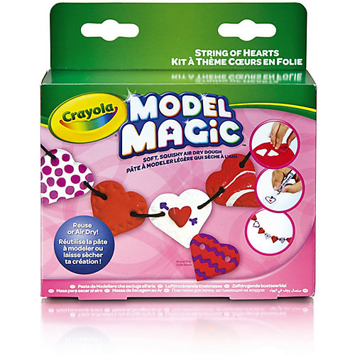 Набор волшебной массы для лепки Crayola Бусы из сердечек от Crayola