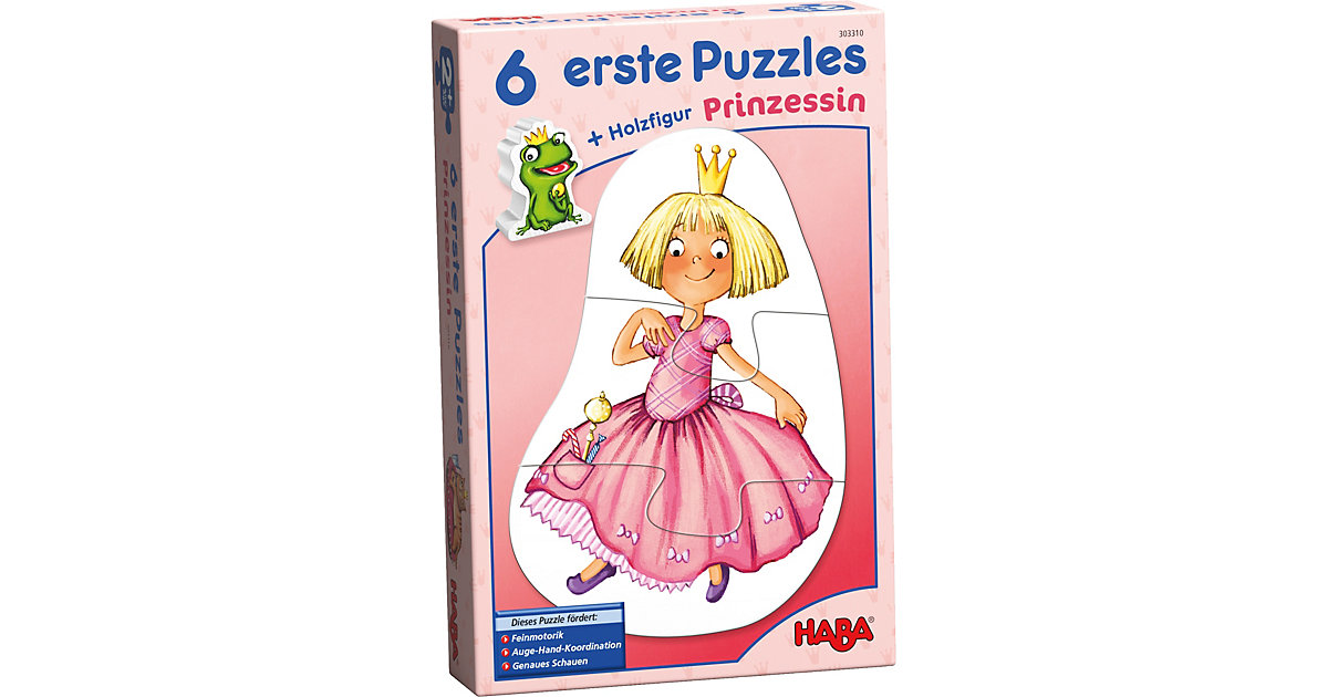 6 erste Puzzles - Prinzessin