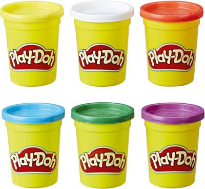  Play Doh  Knete Grundfarben 6er Pack Hasbro myToys