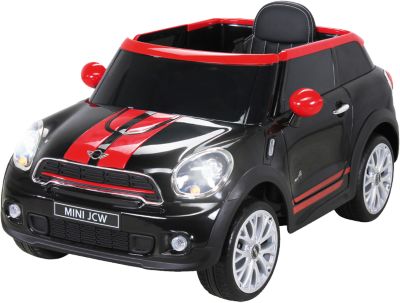 Kinder Elektroauto Mini Cooper Paceman, schwarz