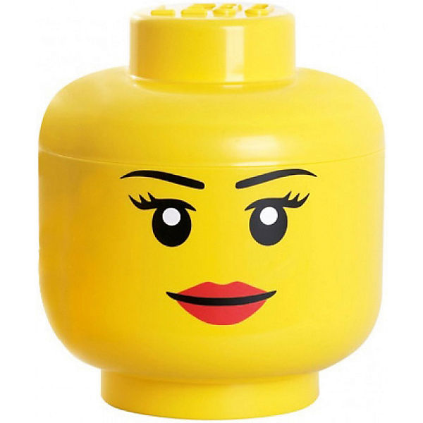 LEGO City Figur 1 x Kopf Gesicht Frau Lippenstift böser Blick NEUWARE
