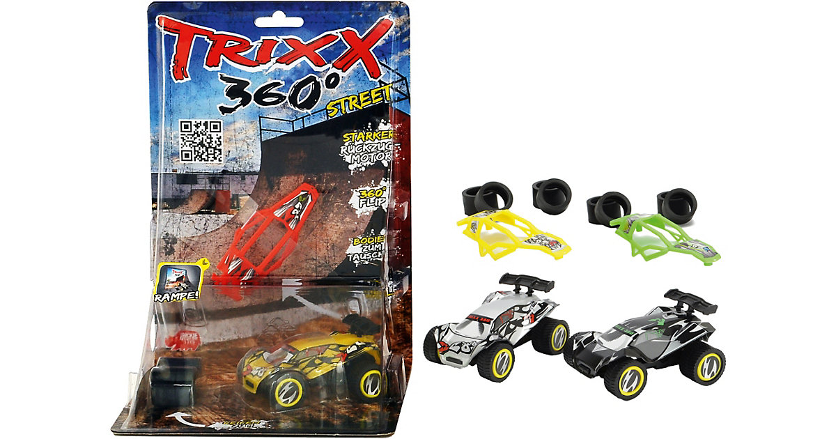 TRXX03 Trixx 360 - Double Ramp, 3-sort.