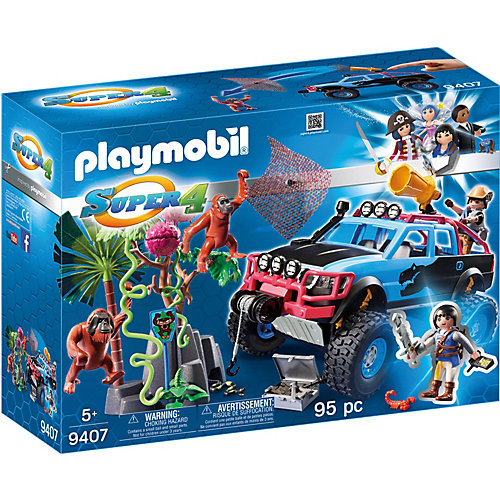 Конструктор Playmobil Монстр-грузовик с Алекс и Рок Брок, 24 детали от PLAYMOBIL®