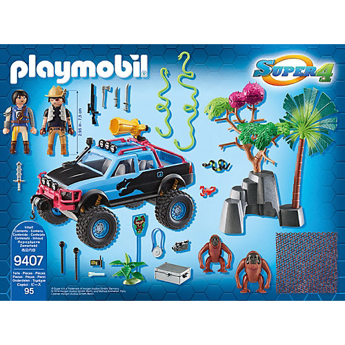 Конструктор Playmobil Монстр-грузовик с Алекс и Рок Брок, 24 детали от PLAYMOBIL®