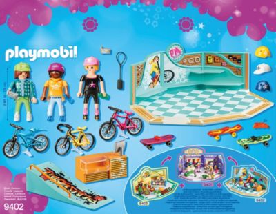 Playmobil® City Life 9402 Bike & Skate Shop Figur NEU 