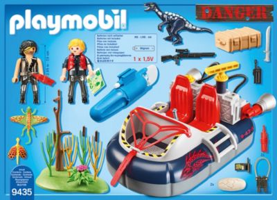 Playmobil 9435 Luftkissenboot mit Unterwassermotor Action Dinosaurier Neuware 