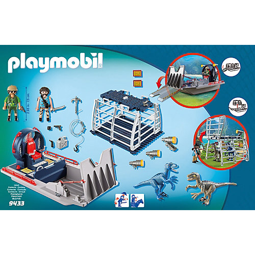 Конструктор Playmobil Вражеское воздушное судно с ящером, 11 деталей от PLAYMOBIL®