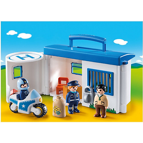 Конструктор Playmobil «Возьми с собой: Полицейский Участок» от PLAYMOBIL®