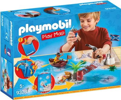 PLAYMOBIL 9328 Play Map Piraten