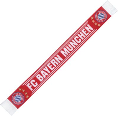 M/ütze in rot mit FCB Schriftzug und Logo f/ür Kids FC Bayern M/ünchen Beanie Kinder