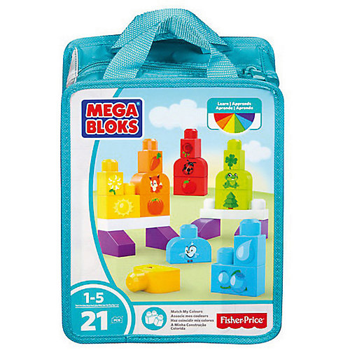 Конструктор Mega Blocks First Builders, 21 деталь от Mattel