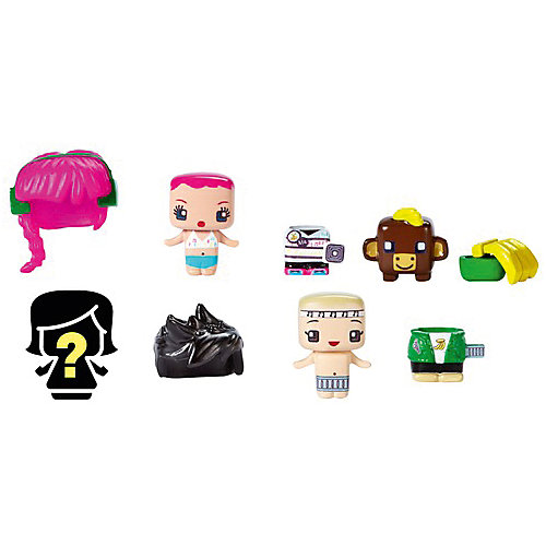 Набор из 3-х фигурок Mattel "My Mini MixieQ’s", С коричневой коровкой от Mattel