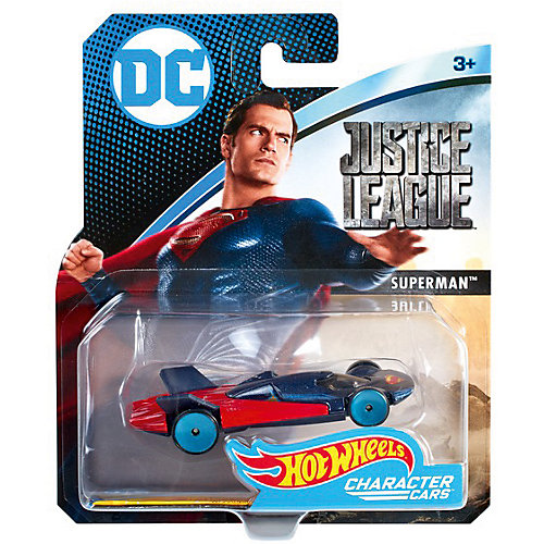 Машинка Mattel Hot Wheels "Персонажи DC", Супермен