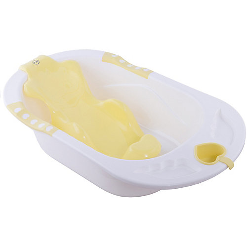 Ванна детская "Bath Comfort", Happy Baby, желтый от Happy Baby