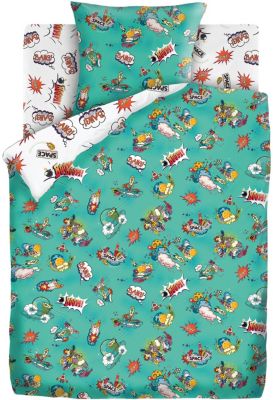 Детское постельное белье 1,5 сп. "Непоседа" Космик