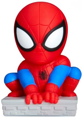 Marvel Spiderman H 12 Ø 11 mit Projektion Nachtlicht Farbwechsler 