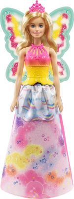 Barbie Dreamtopia Regenbogen-Königreich 3-in-1 Fantasie Puppe ...