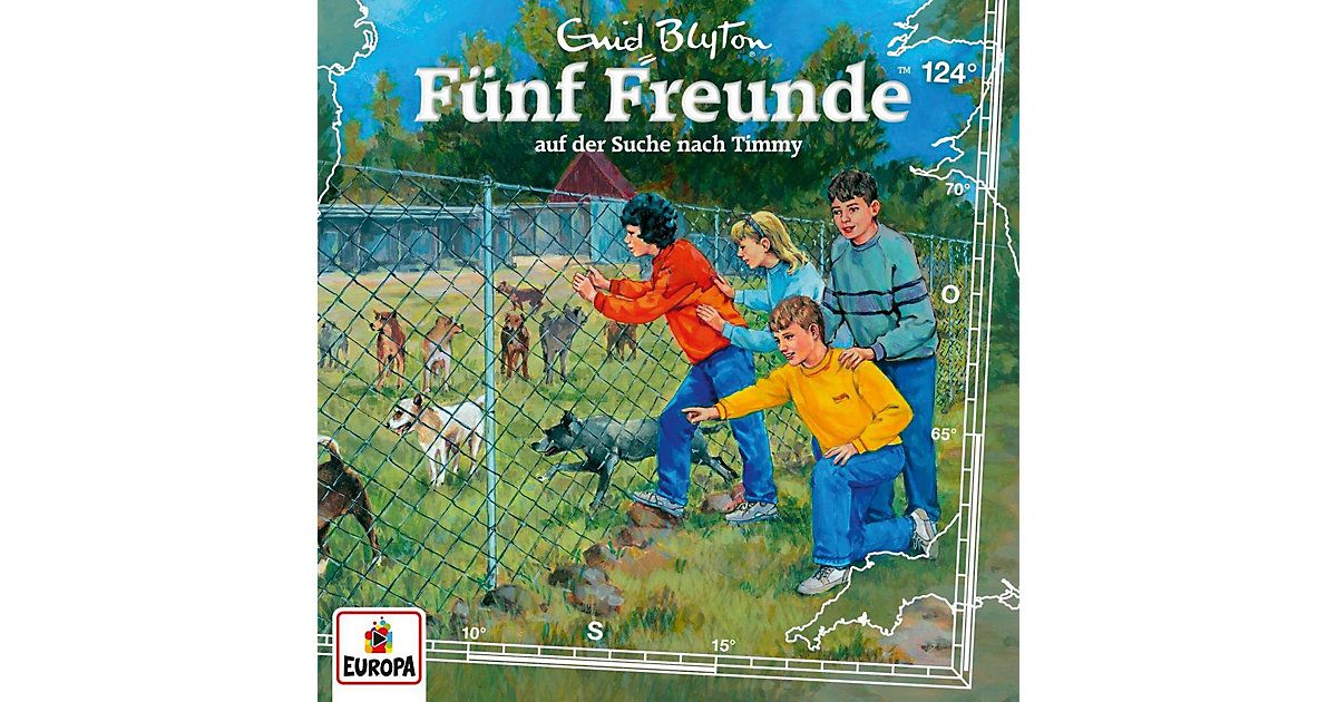 CD Fünf Freunde 124 - auf der Suche nach Timmy Hörbuch
