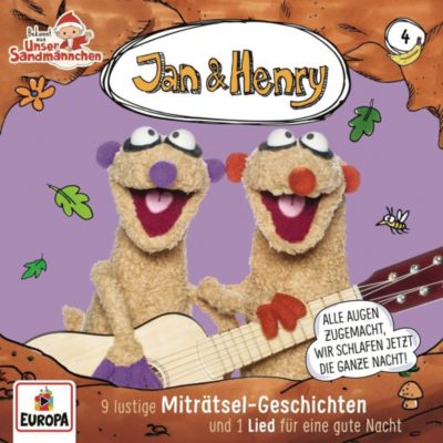 CD Jan & Henry 04 - 9 Rätsel und 1 Lied Hörbuch