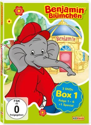 DVD Benjamin Blümchen - DVD Staffelbox 1.1 Hörbuch