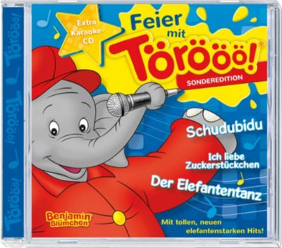 CD Benjamin Bl�mchen - Feier mit T�r���! Sonderedition - 2 Karaoke-CDs H�rbuch