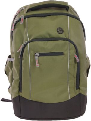 Schulrucksack Naps Miami flat olive natur/oliv