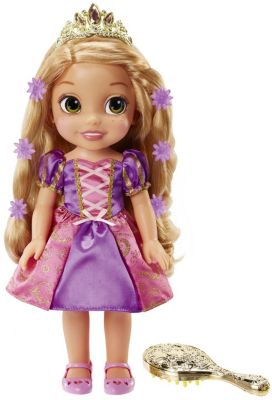 Кукла Jakks Pacific "Disney Princess" Рапунцель со светящимися волосами, 38 см