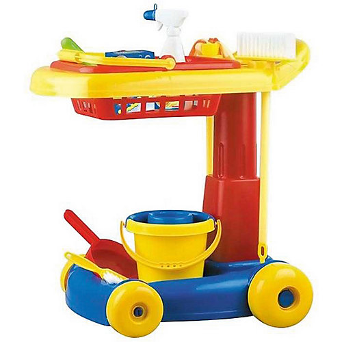 Набор для уборки Hualian Toys "Маленькая хозяйка", 10 предметов
