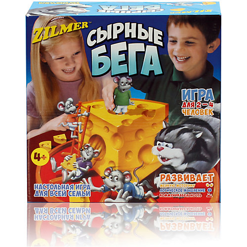 Настольная игра Zilmer "Сырные бега" от Zilmer