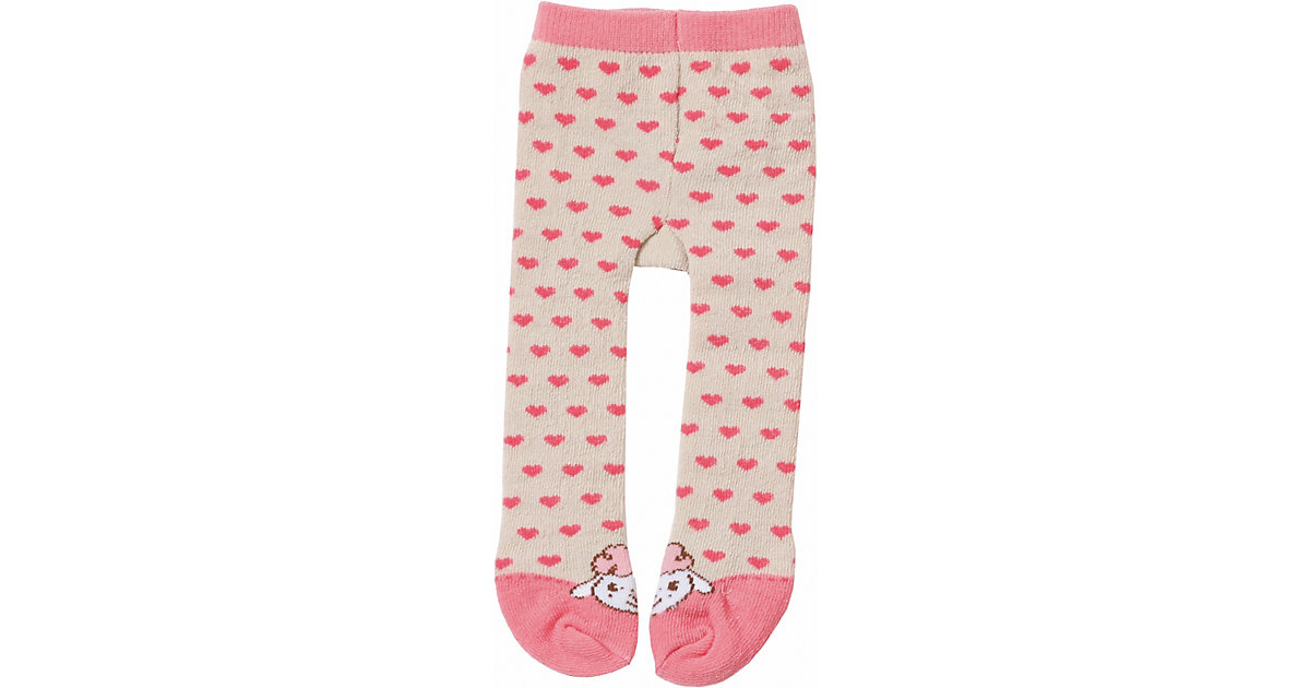 Baby Annabell® Strumpfhose rosa/grau