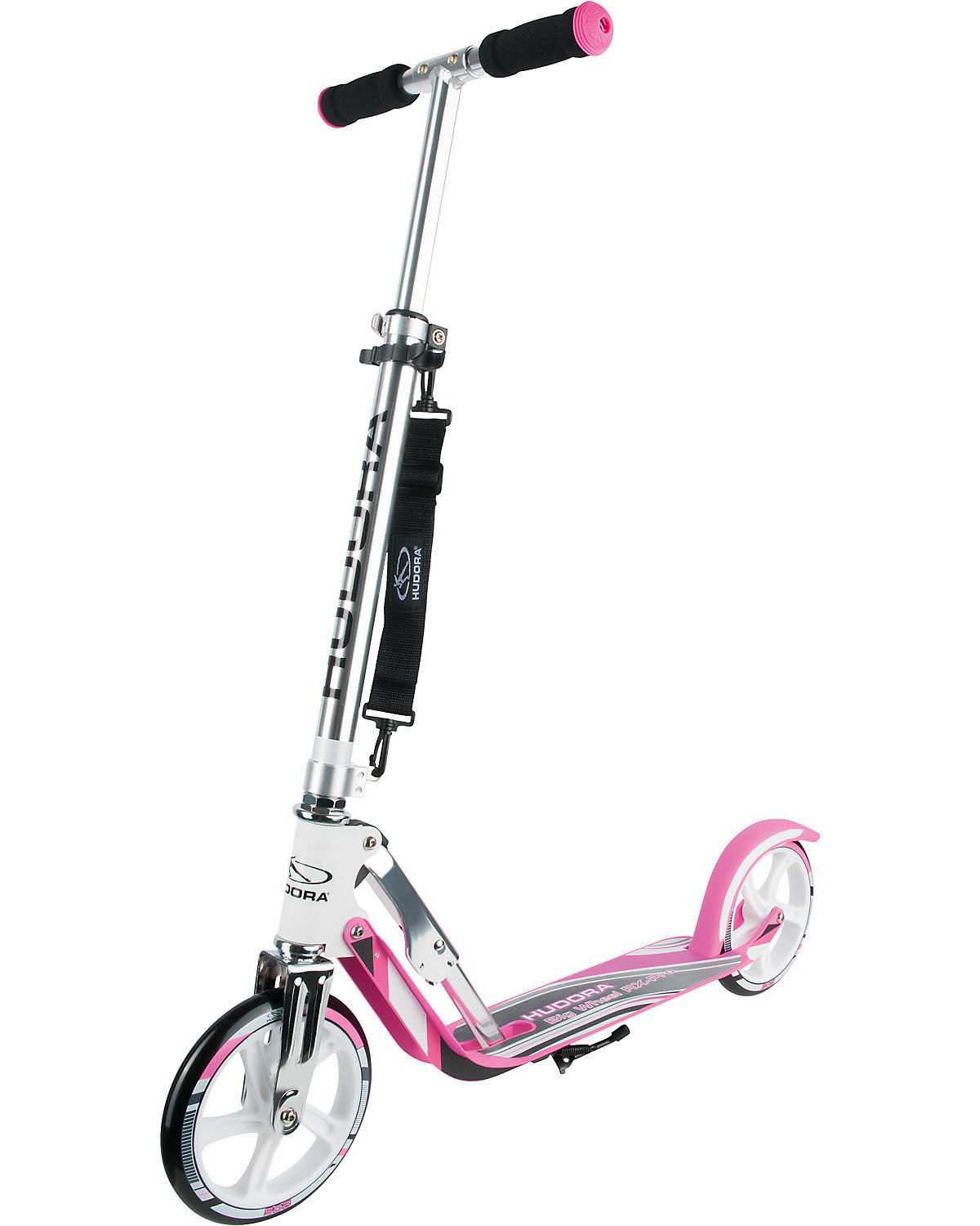 Scooter HUDORA Big Wheel RX-Pro 205 weiß/pink Das Original