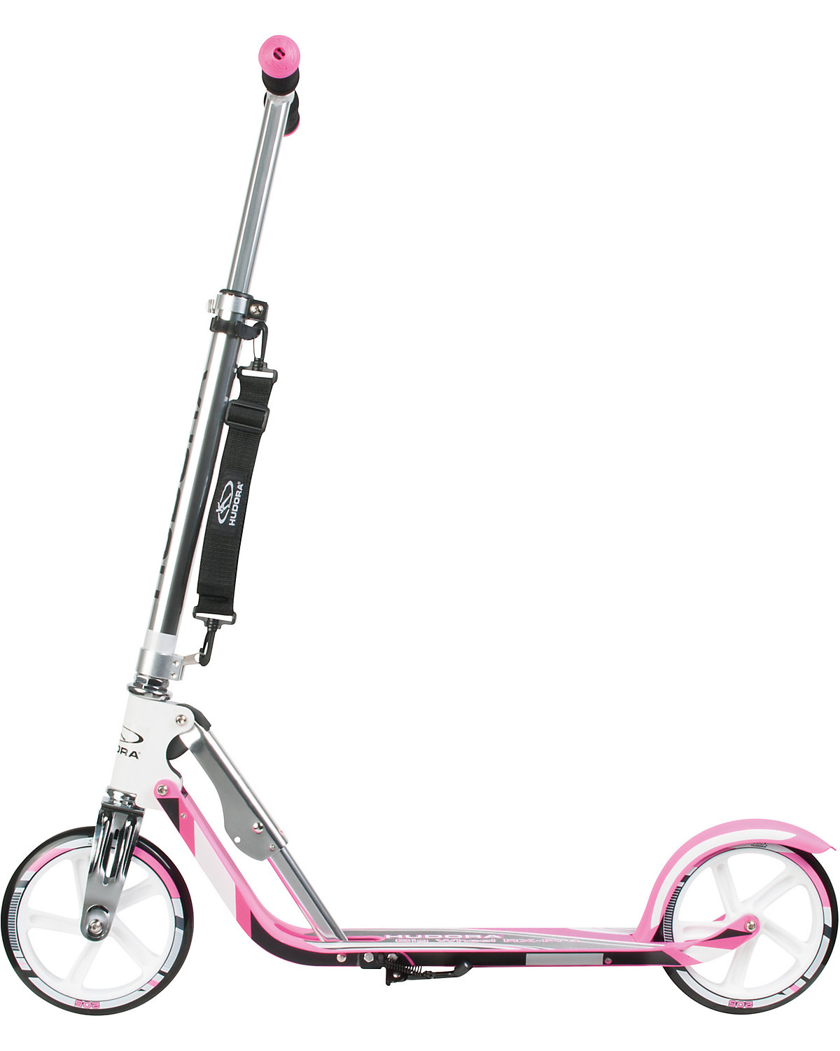 Scooter HUDORA Big Wheel RX-Pro 205 weiß/pink Das Original RI8376