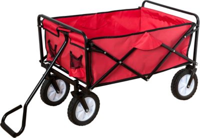 Bollerwagen, rot, faltbar, Happy People | myToys