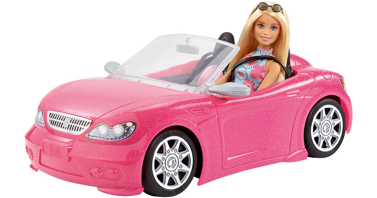 Barbie Glam Cabrio und Puppe