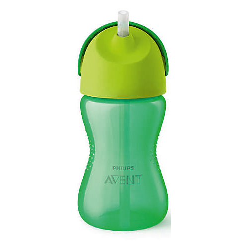 Чашка-поильник с трубочкой Philips Avent, 300 мл, зеленый от PHILIPS AVENT
