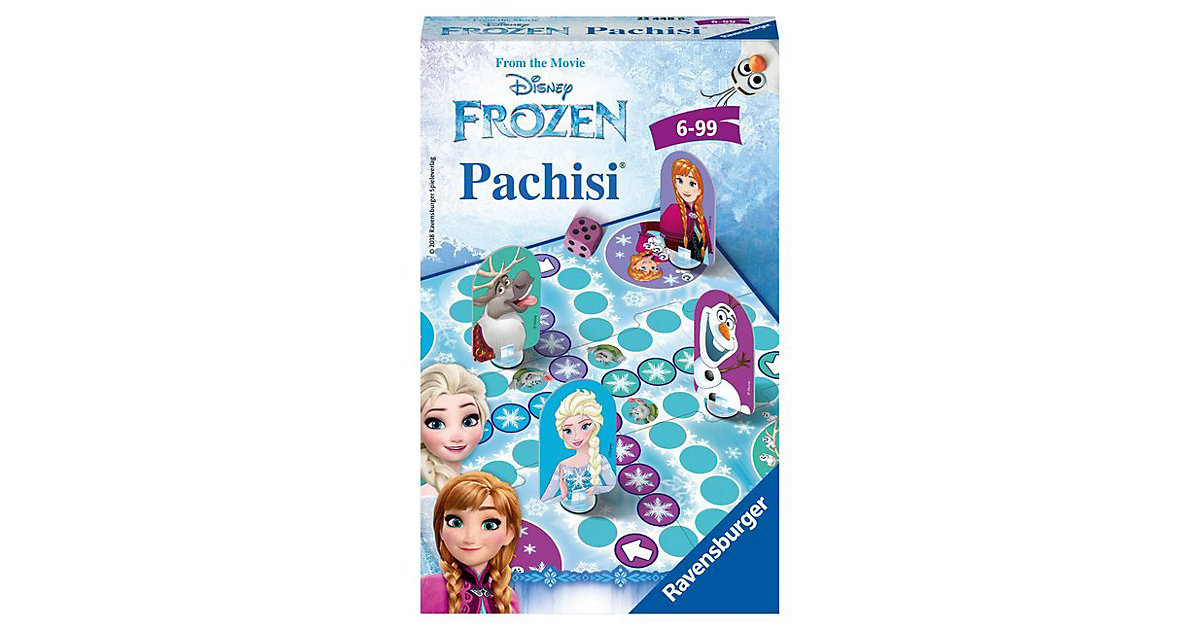 Brettspiele: Ravensburger Disney Frozen Pachisi Mitbringspiel