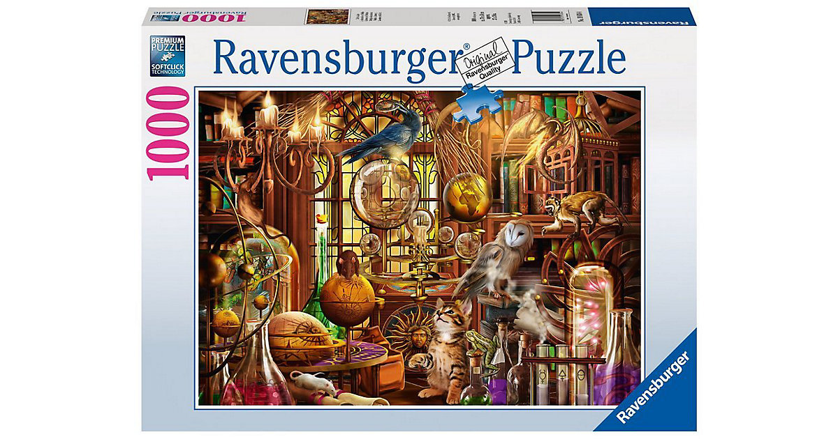 Puzzles: Ravensburger Puzzle 1000 Teile, 70x50 cm, Merlins Labor