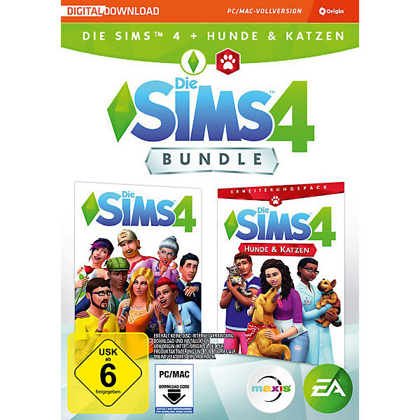 Die Sims 4 Hunde & Katzen Bundle Playstation 4
